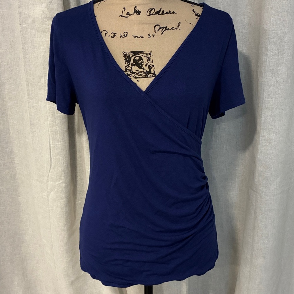Mango Deep Blue Top